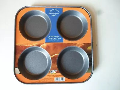 Paton Calvert Professional Yorkshire Pudding Tin 4 Section Ilafron +  Non Stick • £6.99