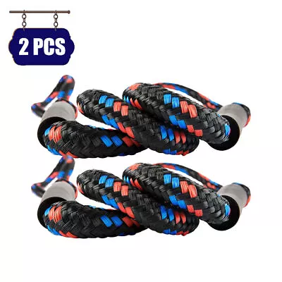 2 Pack Marine Bungee Dock Line/Boat Mooring Rope Bungee Tie Down Stretch • $12.99