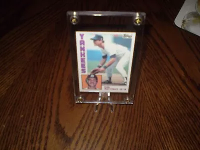 1984 Topps Don Mattingly Rookie Card #8 Yankees • $16