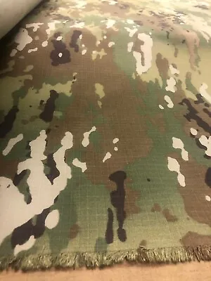Ocp Multicam Nylon Poplin Camouflage Fabric Military 60 W Camo Dwr  By The Yard  • $14.75