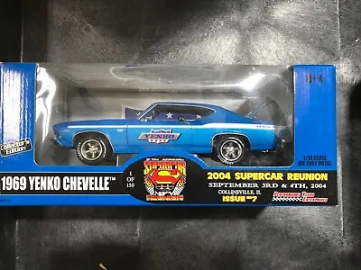 1/18 ERTL AMERICAN MUSCLE 1969 Yenko Chevelle Limited Edition  • $275
