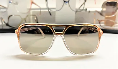 Vintage 70s Double Bridged Sunglasses With Custom Made Light G15 Lenses UV 400  • $26.99