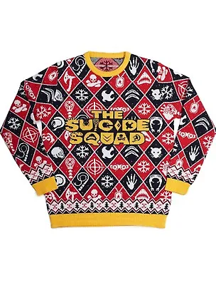 Two New Ugly Christmas Sweaters/ Jumpers - Suicide Squad And Big Bang Theory 2XL • £20