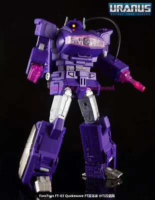 New Fanstoys Ft-03 Quakewave Transforms  Figure In Stock Perfect Best • $199