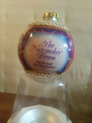 The Nutcracker Dream Sarah And The Nutcracker Scene 1 Ornament 3 1/4  • $10