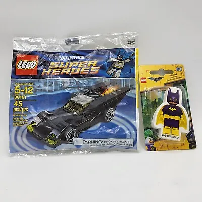 LEGO 30161 DC Super Heroes Batman Batmobile New Sealed Polybag + Batgirl Eraser • $12.99