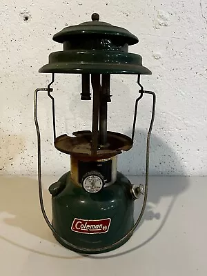 Vintage 1979 COLEMAN GREEN LANTERN 220j 220 CAMPING PARTS REPAIR NO RESERVE! • $9.99