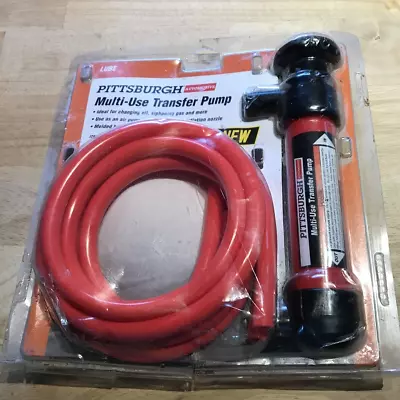 Multi-use TRANSFER PUMPPittsburg Automotive -Unused In Orig. Package • $16.99