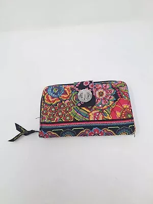 Vera Bradley Symphony In Hue Large Turn Lock Wallet • $35