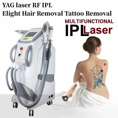 ND Yag Laser Tattoo Removal SHR IPL OPT Hair Removal Machine And Skin Treatment • $2285