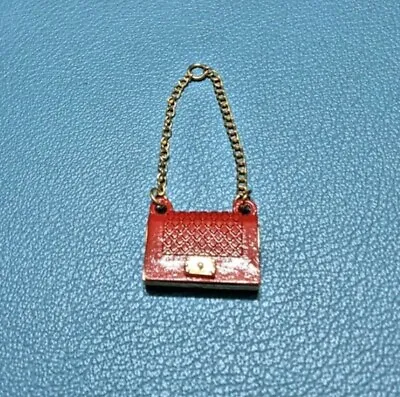 Clutch Purse - Red Dollhouse Miniature 1:12 - FAST US SHIPPER • $8.99