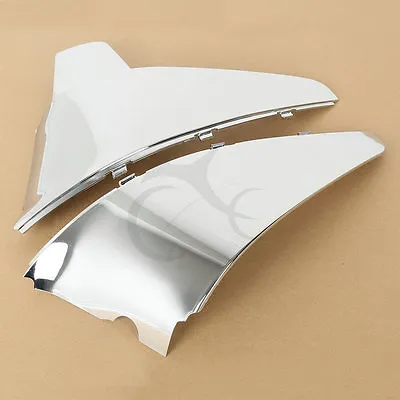 $43 • Buy Chrome Battery Fairing Side Cover Fit For Honda Shadow VT600 600 STEED400 88-98