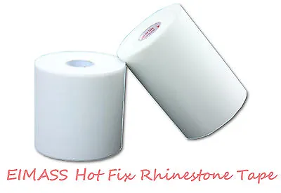 1 Metre Hot Fix Transfer Tape EIMASS® Mylar Paper Top Quality Silicon & PVC • £2.99