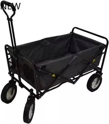 MacSports Collapsible Folding Outdoor Utility Wagon BlackNEW • $106