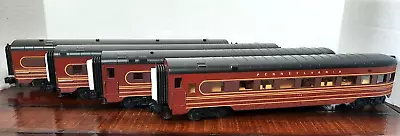 Mth~ O Ga ~ Penn Rr ~ 60' Streamlined - 4 Car Passenger Set ~ #30-2591a • $299.99