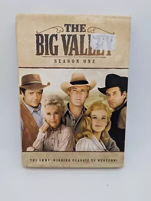 The Big Valley~season One (1) -1965-66 Vg/c 5 Disc Dvd - Lee Majors Linda Evans • $20
