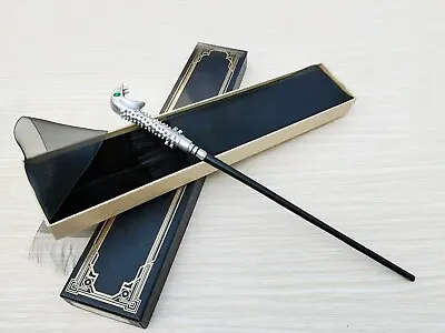 Lucius Malfoy Magic Wand 14.5  Collection Costume Props Metal Core Harry Potter • $17.99