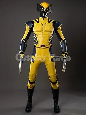 Deadpool 3 Wolverine Cosplay James Howlett Costume Men Halloween Uniform C08522 • $455.29