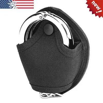 Handcuff Holder Tactical Molle Nylon Handcuff Case Police Holster Handcuff Pouch • $7.89
