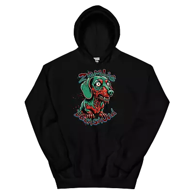 Zombie Dachshund Hoodie • $26