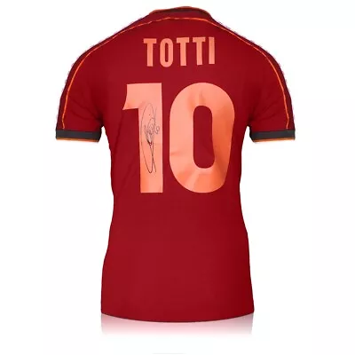 Francesco Totti Signed AS Roma 1998-99 Soccer Jersey • $642.40