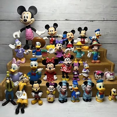 Lot Of Modern & Vintage Disney Figures Mickey & Minnie Mouse Donald Daisy Duck • $24.97