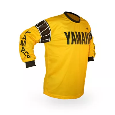 Vintage Style Yamaha Motocross Jersey MX Enduro AHRMA Motorcycle Bob Hannah • $45