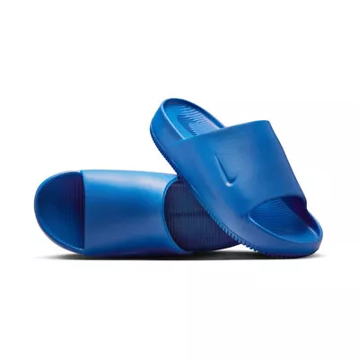 Mens Nike Calm Slides_game Royal/game Royal Fd4116-400-size 11 • $49.99