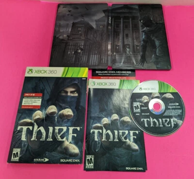 $12.99 • Buy Xbox 360 Thief *w/Steelbook Case & Manual*Tested*Free Shipping*