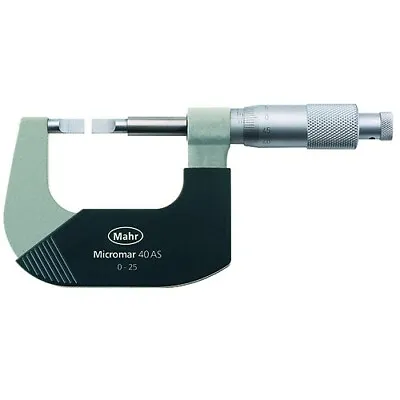 Mahr Federal 40AS 4134930 Blade Micrometer; 0-1  Range • $253.60