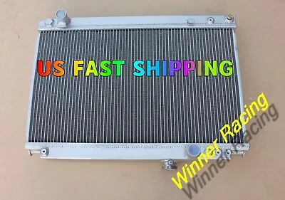 ALUMINUM RADIATOR FIT TOYOTA SUPRA MK3 MA70;7M-GTE 3.0L Manual 1986-1993 • $159