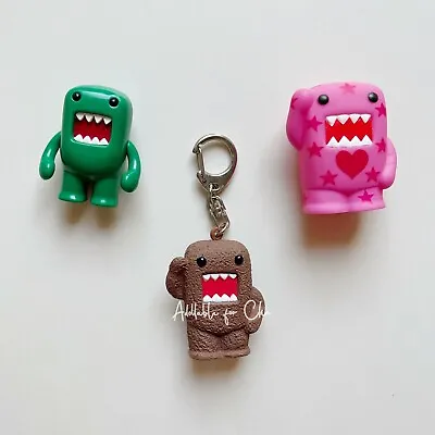 Vintage Domo Kun Figure Keychain • $100