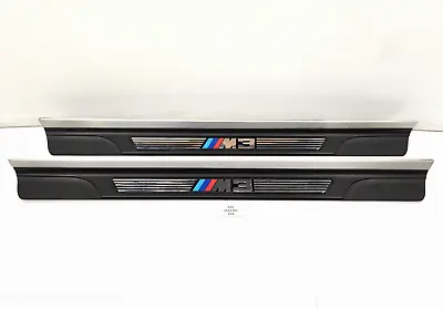 ✅ 2001-2006 OEM BMW E46 M3 Door Sill Plate Molding Trim Left Right SET *NOTE • $55.80
