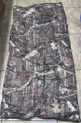 MOSSY OAK BREAK UP CAMO SLUMBER BAG (BY CARSTENS) Child’s Plush Sleeping Bag • $25