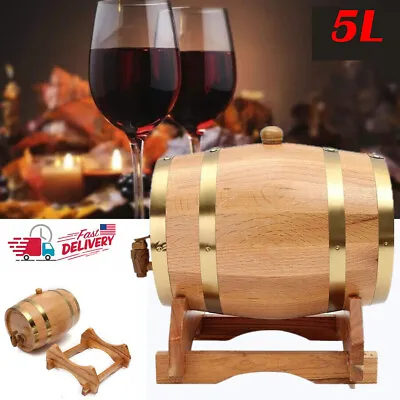 Oak Barrels 5 Liter For Whiskey Or Spirits • $62.60