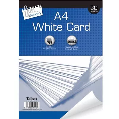 £2.55 • Buy A4 White Card 30x 150gsm Thick Paper Sheets Card Making Craft Office Printer