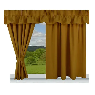 Caravan Curtains Fully Lined Ready Made Made To Measure Free P+p - Made In Uk!! • £12.95