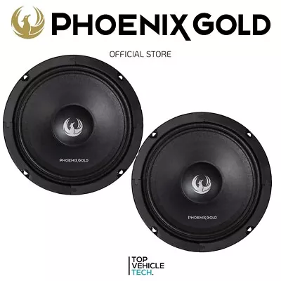 6.5  300 Watt Pro Audio Midrange Car Speaker Phoenix Gold Zpro654  Loud Spl • £44.99