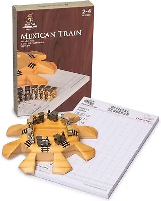 Yellow Mountain Imports Mexican Train Dominoes Accessory Set (5.8-Inch...  • $30.83