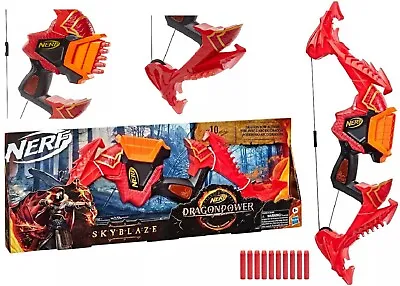 $59.40 • Buy Nerf DragonPower Skyblaze Dart Bow Dungeons Dragon 8+ Toy Power Action Battle