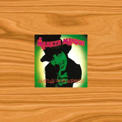 Marilyn Manson Smells Like Children 4  Inch Vinyl Window Laptop Bumper Sticker • $2.99