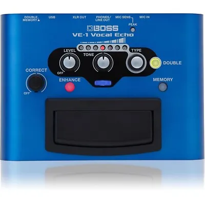 Boss VE-1 Vocal Echo Voice Effects Pedal • $199.99