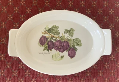 £29.99 • Buy Very Rare Find. PORTMEIRION Pomona 26cm Long AUGRATIN Dish. WILMOTS.