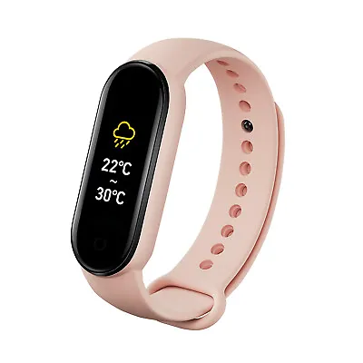 Smart Sports Bracelet Watch BT4.0 Fitness Tracker Multi Sports Mode Call L2I3 • £10.88