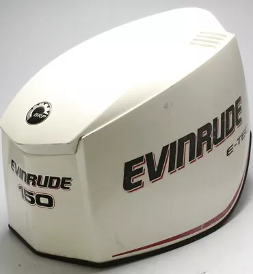 285820 Evinrude E-TEC White Hood Top Cowl Cowling Cover 150 175 200 HP • $505