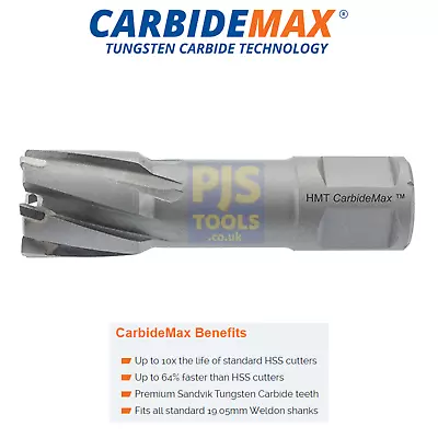 HMT Holemaker 108030-0220 22mm Carbidemax 40 TCT Broach Cutter Holecutter • £38.50