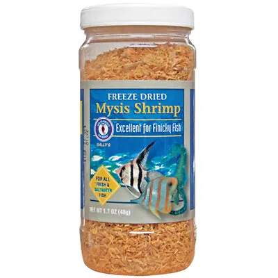 San Francisco Bay Brand Mysis Shrimp Freeze Dried 1.7 Oz Food For Finicky Fish • £17.35