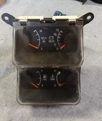 $59.99 • Buy 1980-1981 Toyota Celica GT Oil Volts Fuel And Temperature Gauge Cluster...TESTED