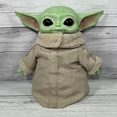 Star Wars Mandalorian Baby Yoda The Child Grogu 11  Plush Hard Head Toy 2020 • $11