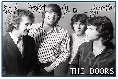 The Doors Jim Morrison Large Signed 12x18 Inch Photograph Poster - Top Quality  • $28.95